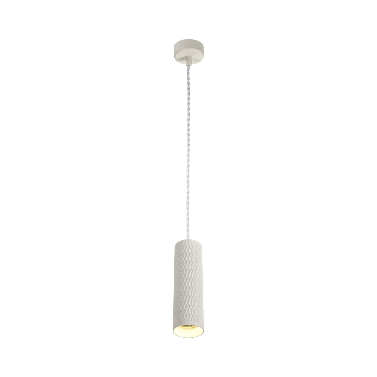 Stratton Medium Sand White Pendant