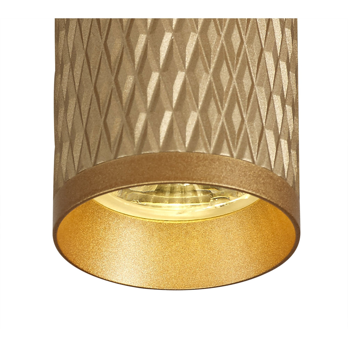 Stratton Small Champagne Gold Pendant