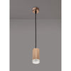 Stratton Small Rose Gold Pendant with Acrylic Diffuser
