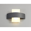 Tawstock Up and Down 2 x 5W LED  IP54 Wall Light In Anthracite