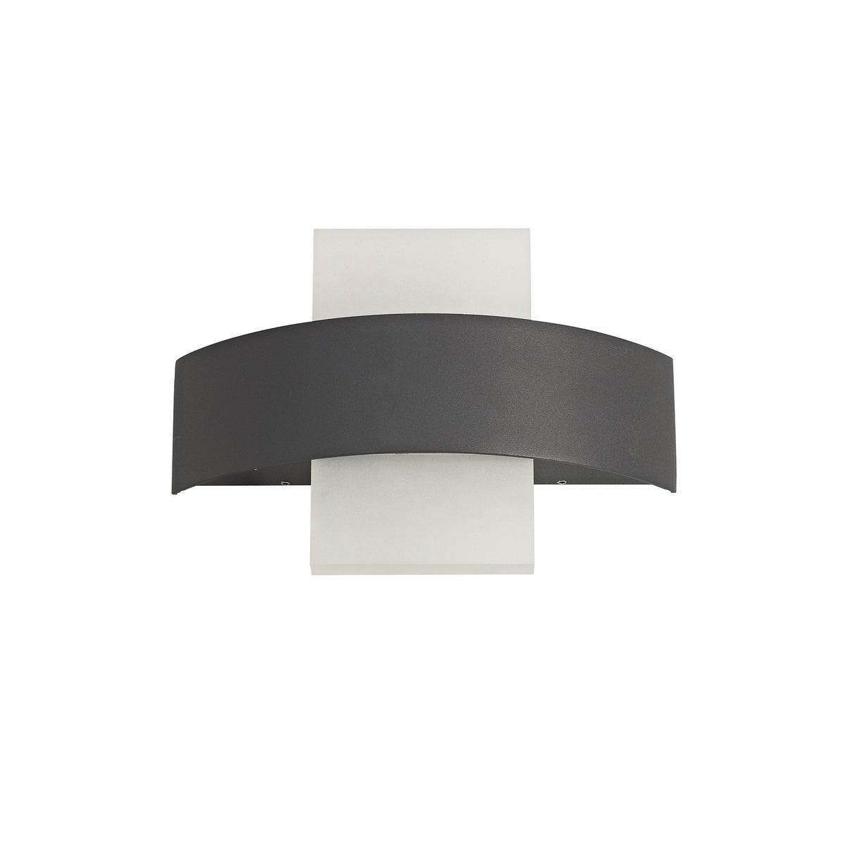 Tawstock Up and Down 2 x 5W LED  IP54 Wall Light In Anthracite