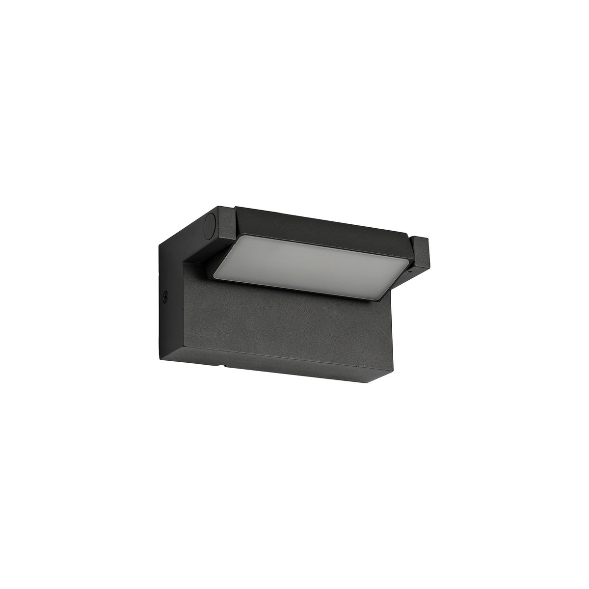 Dalwood 10W LED IP54 Adjustable Wall Light in Graphite Black