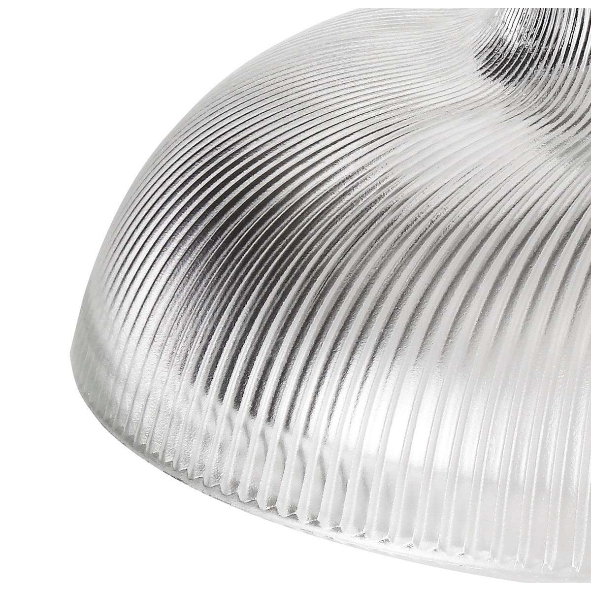 Fremington Polished Nickel Linear Pendant with 300mm Clear Round Glass Shades