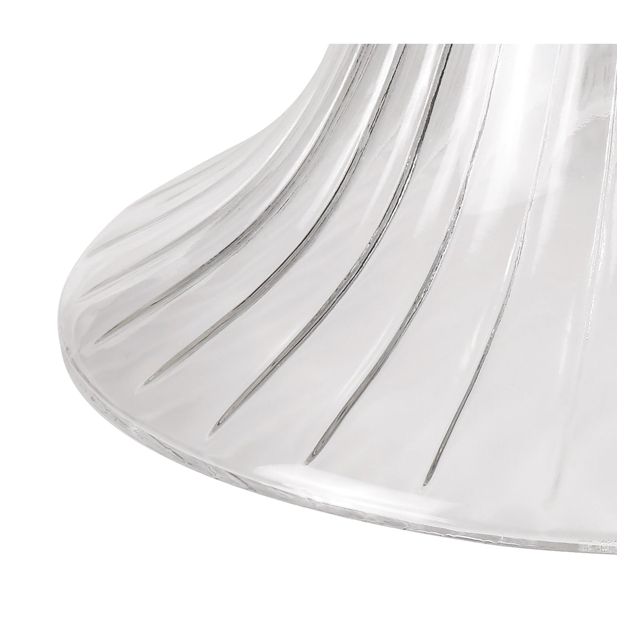 Fremington Polished Nickel Linear Pendant with Clear Bell Glass Shades