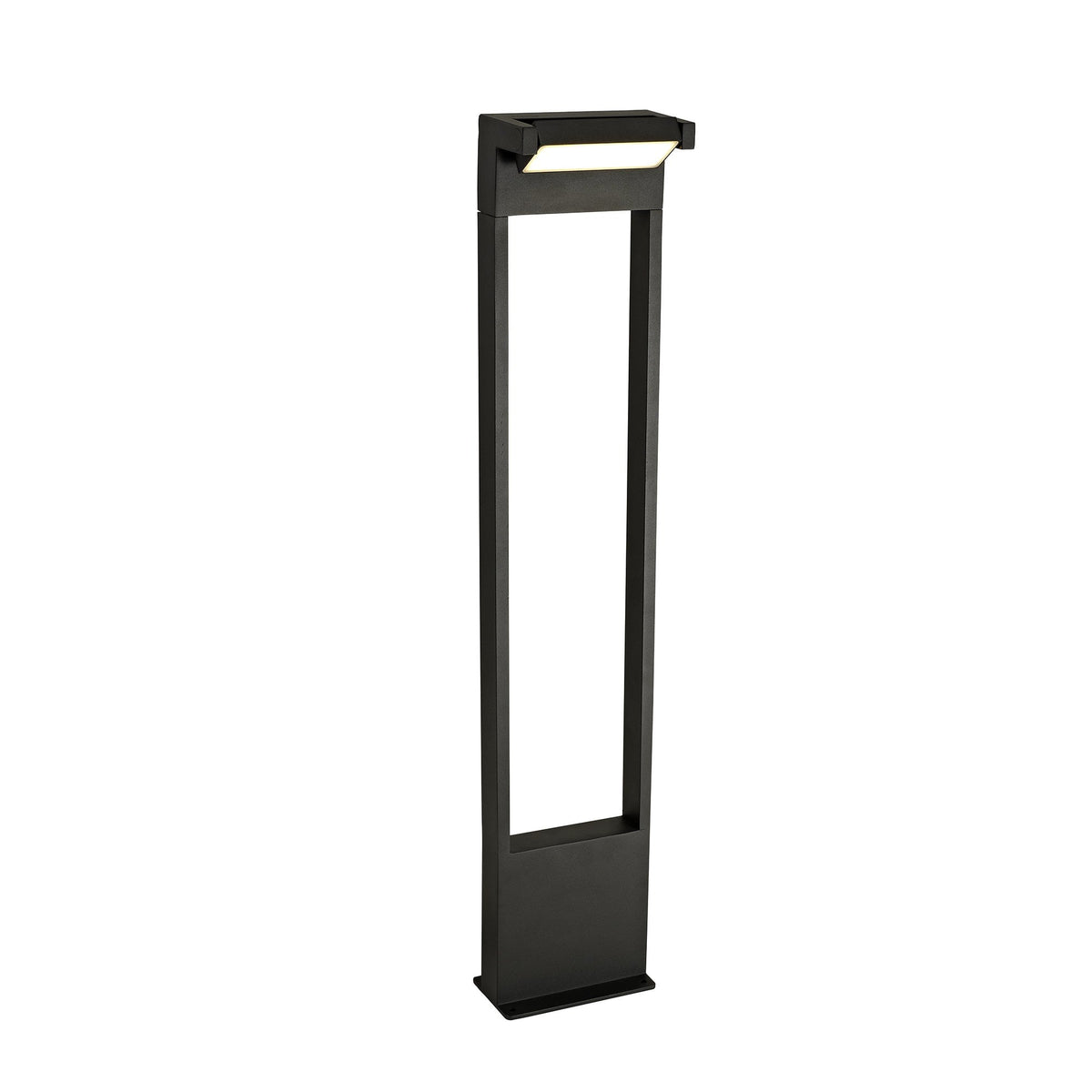 Dalwood Tall 10W LED IP54 Bollard in Graphite Black