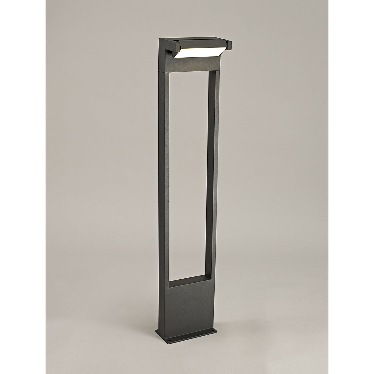 Dalwood Tall 10W LED IP54 Bollard in Graphite Black