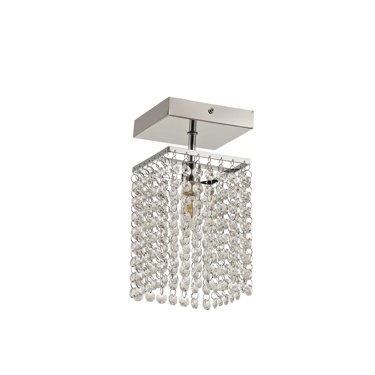 Cranbrook G9 IP44 Ceiling Light in Polished Chrome and Crystal