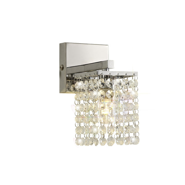 Cranbrook G9 IP44 Wall Light inPolished Chrome and Crystal