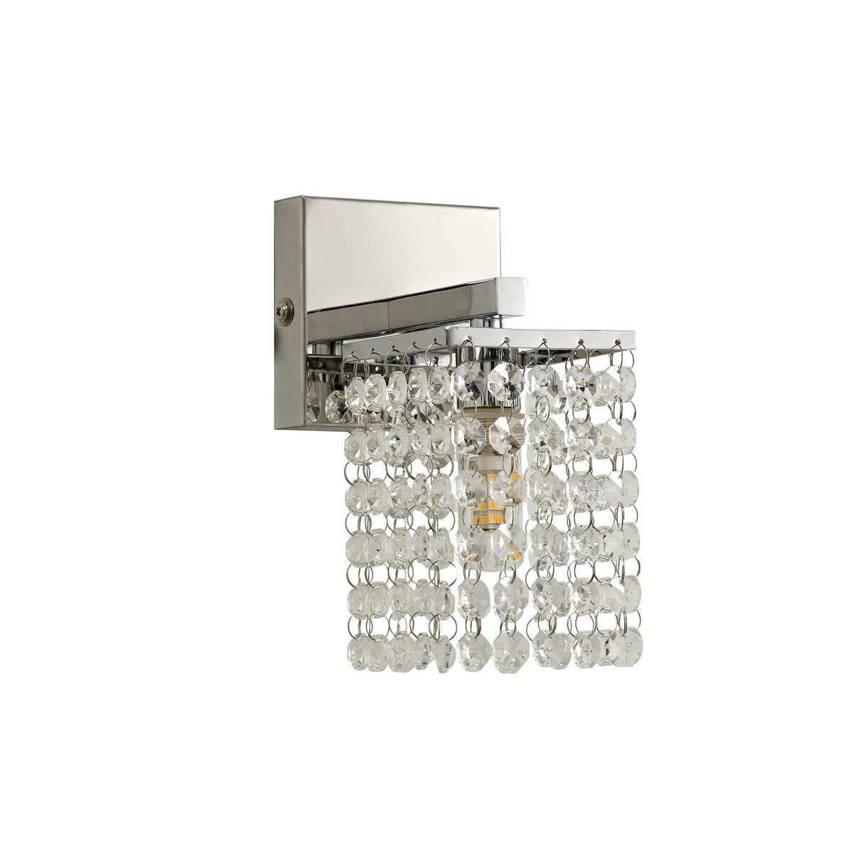Cranbrook G9 IP44 Wall Light inPolished Chrome and Crystal