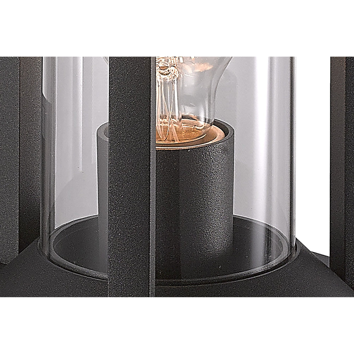 Lifton Exterior IP65 Wall Lamp Lantern in Anthracite