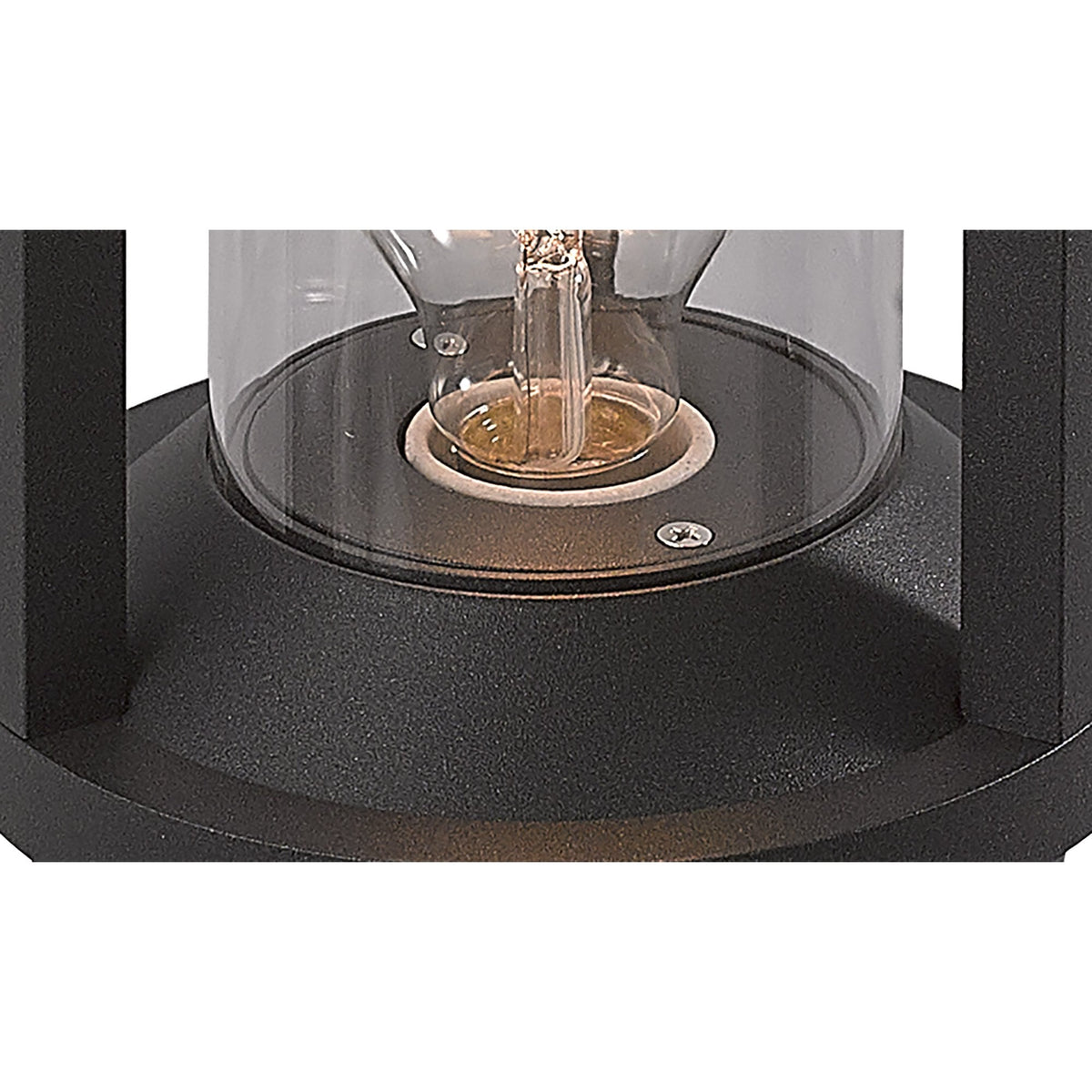 Lifton IP65 Pillar Lamp in Anthracite