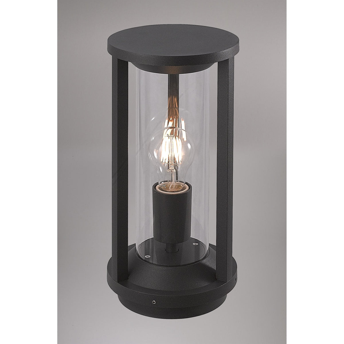 Lifton IP65 Medium Post Lamp in Anthracite