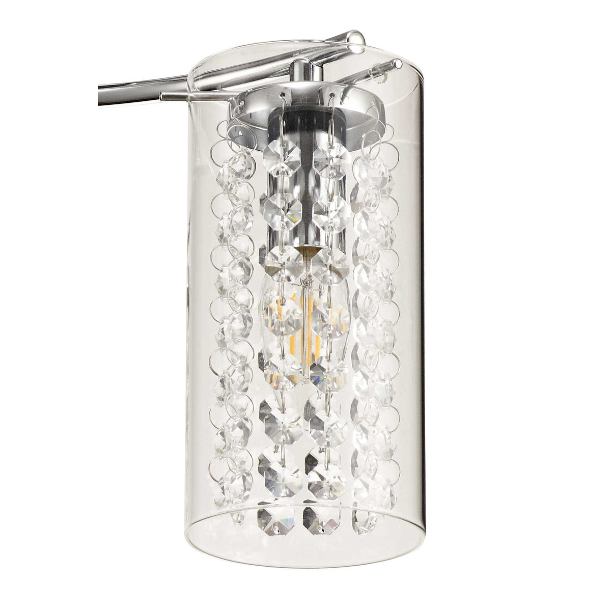 Ogwell Polished Chrome 3 Arm Ceiling Light