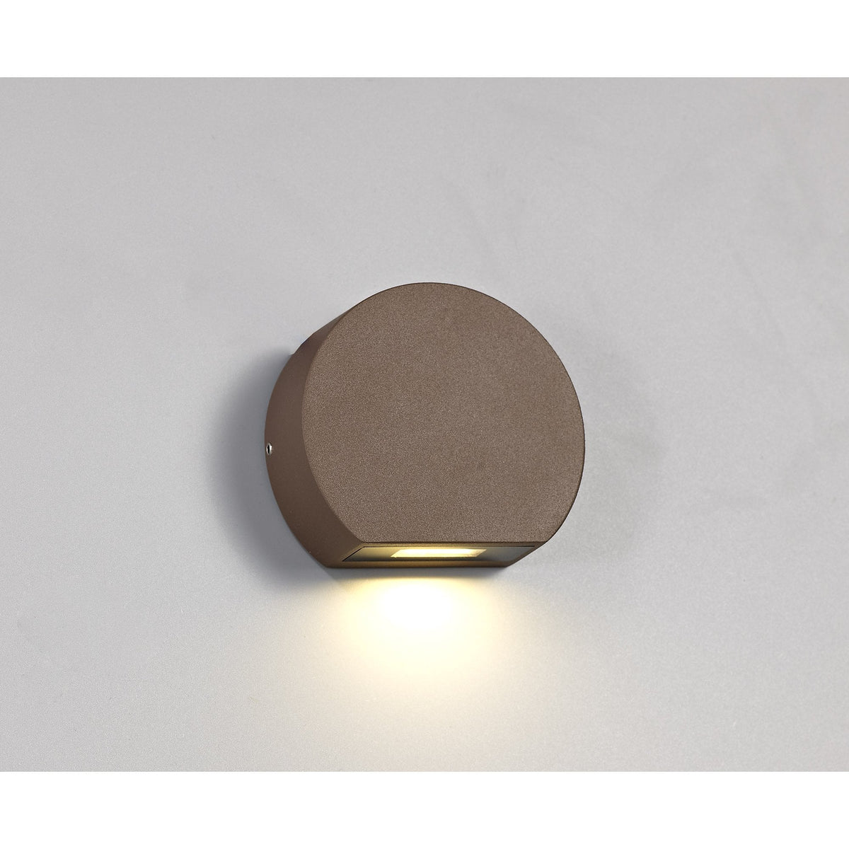 Cornwood 3W LED IP54 Wall Light in Dark Brown