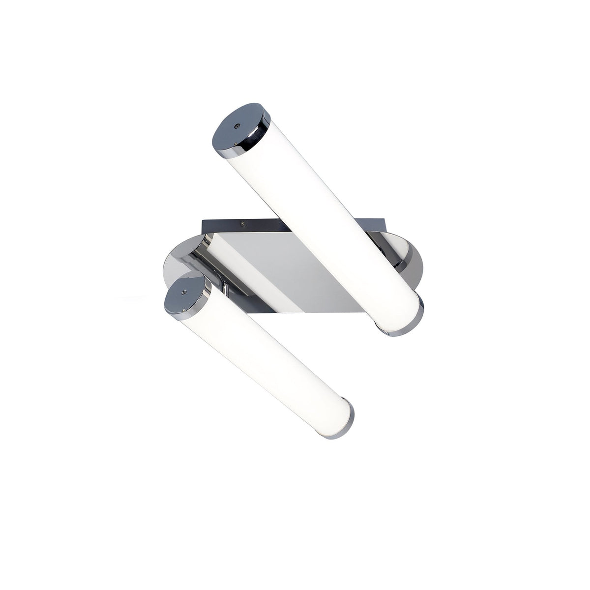 Kingswear 2 x 9W LED Bathroom IP44 Ceiling Light in Polished Chrome