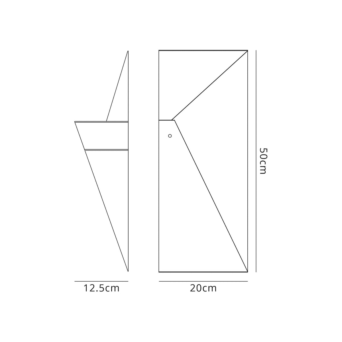Merton 2 x 3W LED Wall Light in Painted Gold