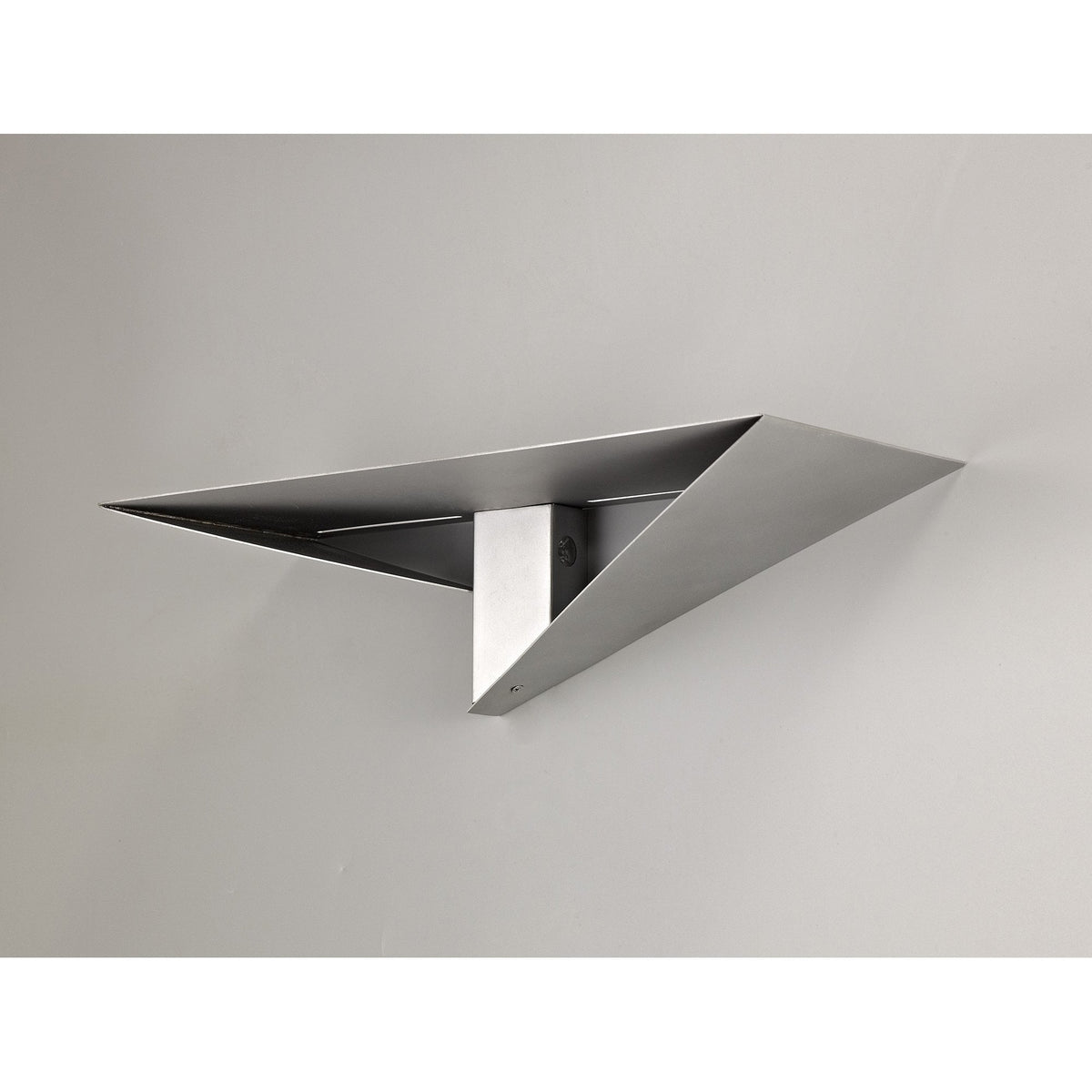 Merton 2 x 3W LED Wall Light in Painted Silver