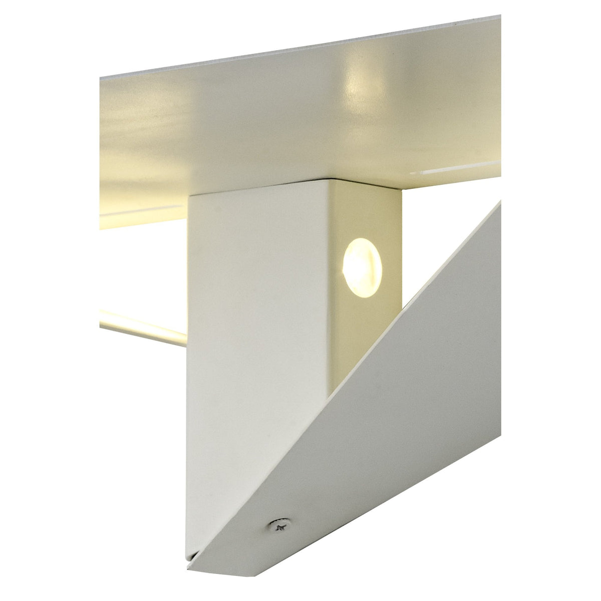 Merton 2 x 3W LED Wall Light in White