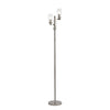 Dunstone Three Arm Floor Lamp in Polished Nickel