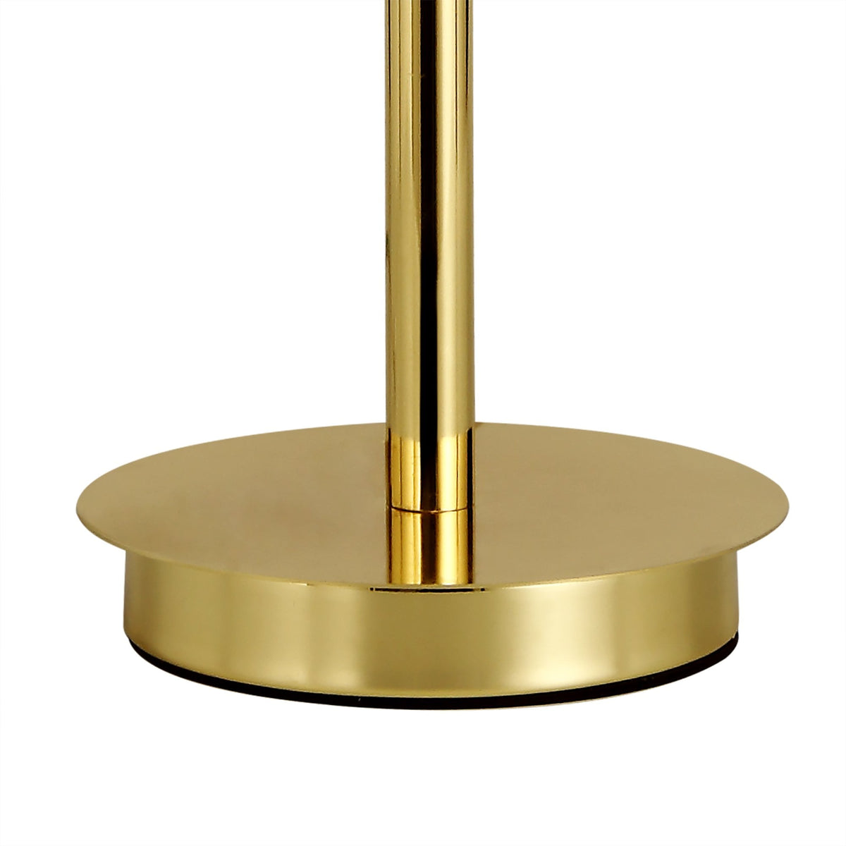 Dunstone Twin Arm Table Lamp in Polished Gold