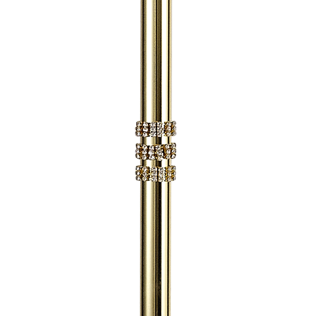 Dunstone Three Arm Floor Lamp in Polished Gold