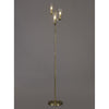 Dunstone Three Arm Floor Lamp in Antique Brass