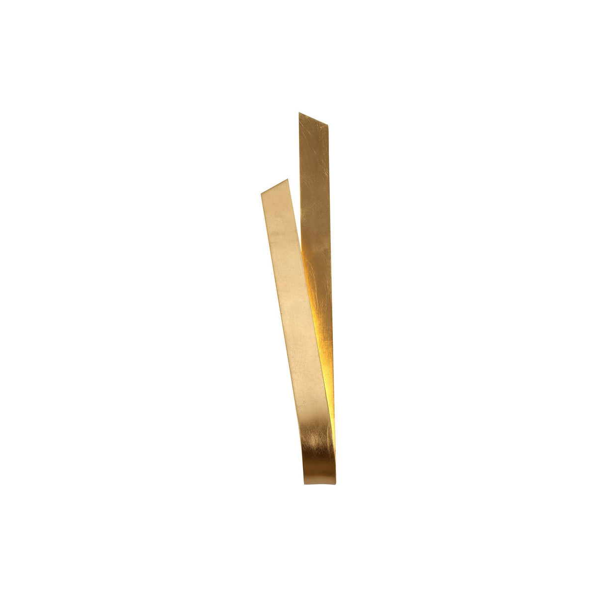 Manston Wall 12W LED Light in Gold Leaf