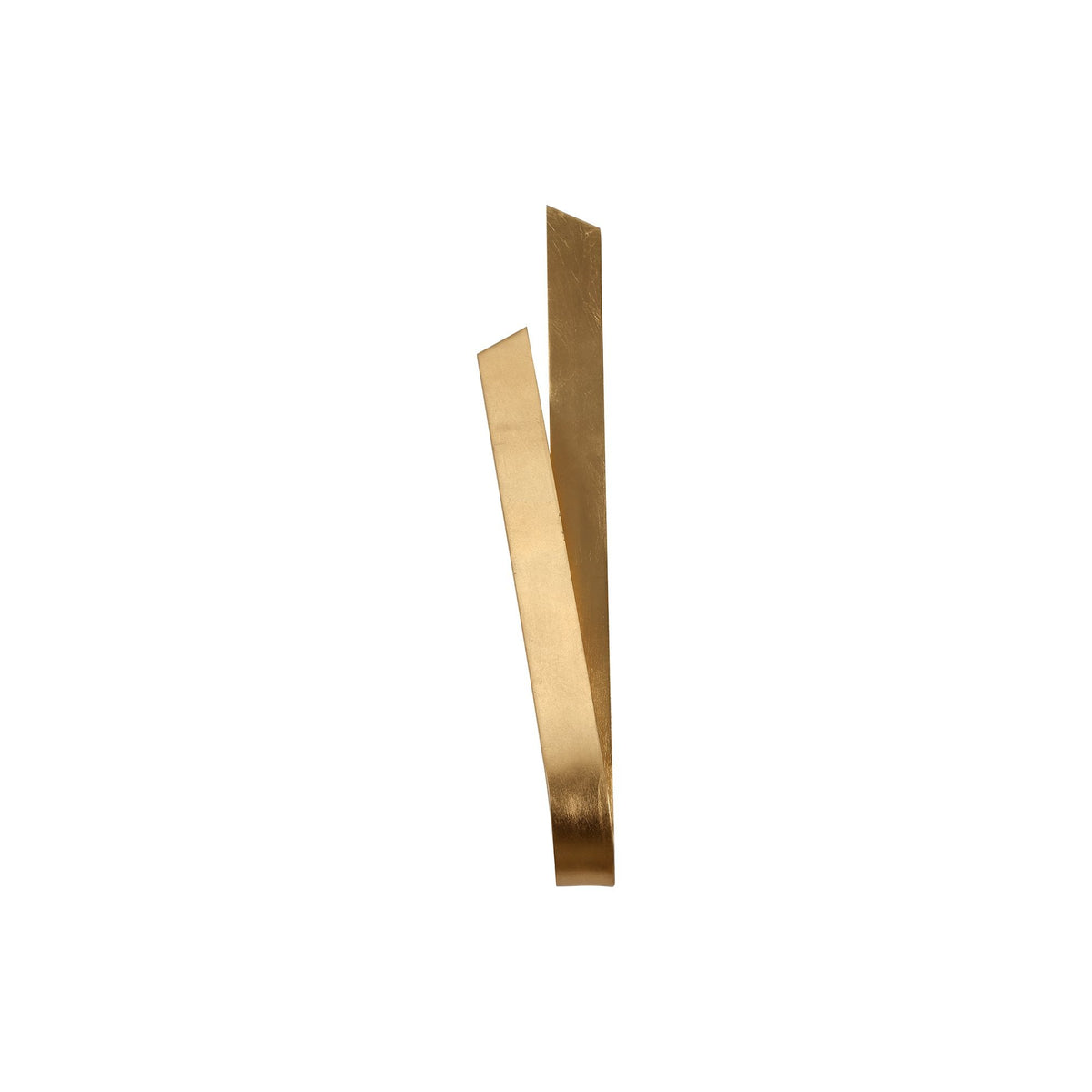 Manston Wall 12W LED Light in Gold Leaf