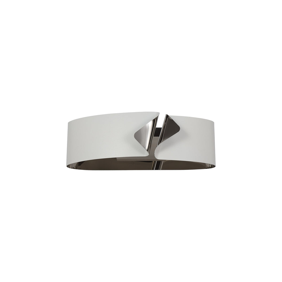 Meeth Sand White and Polished Chrome LED Wall Light 3000K 700lm 10W
