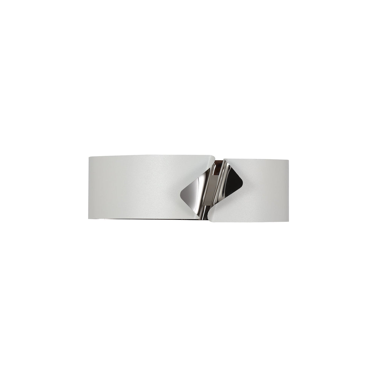 Meeth Sand White and Polished Chrome LED Wall Light 3000K 700lm 10W