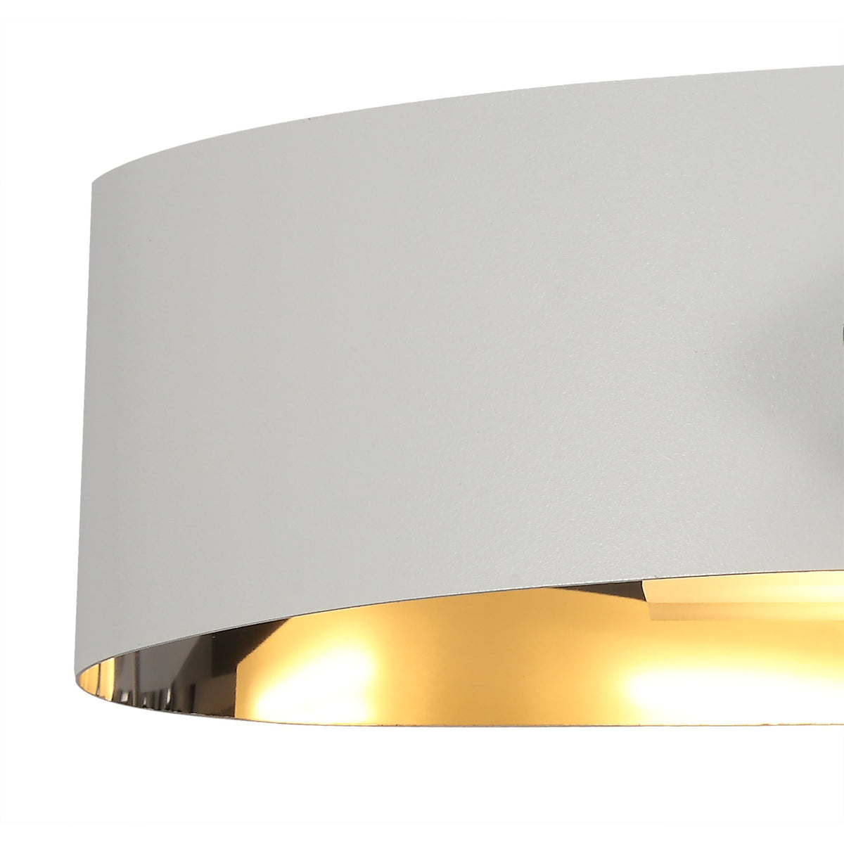 Meeth Sand White and Polished Chrome LED Wall Light 3000K 700lm 10W