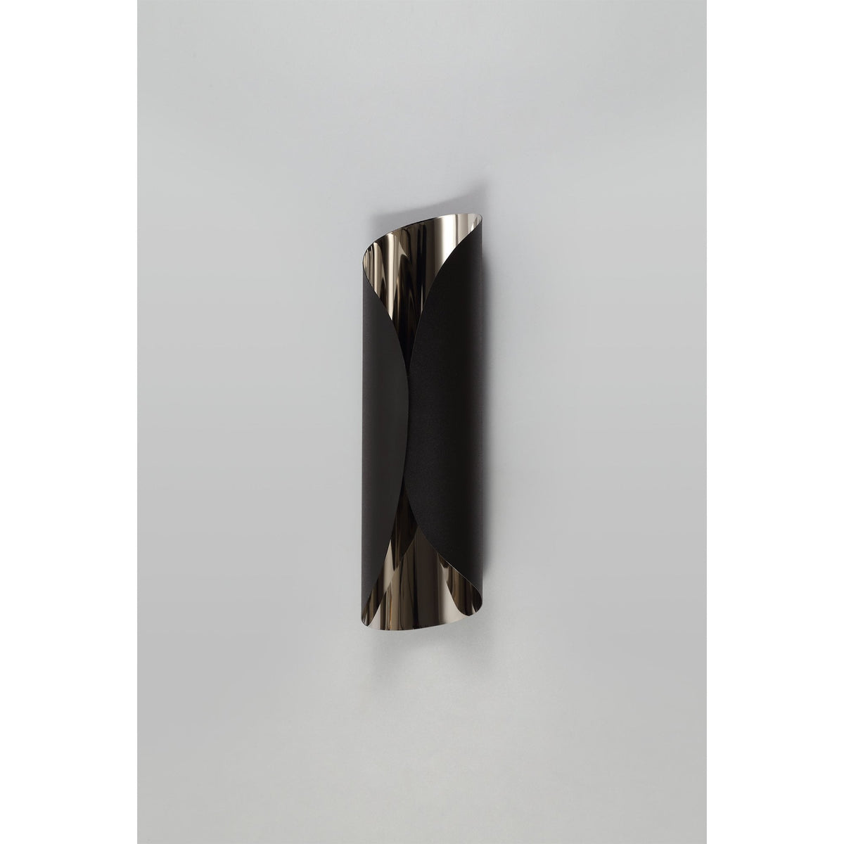 Inwardleigh Sand Black and Polished Chrome LED Wall Light 7W 3000K 700lm