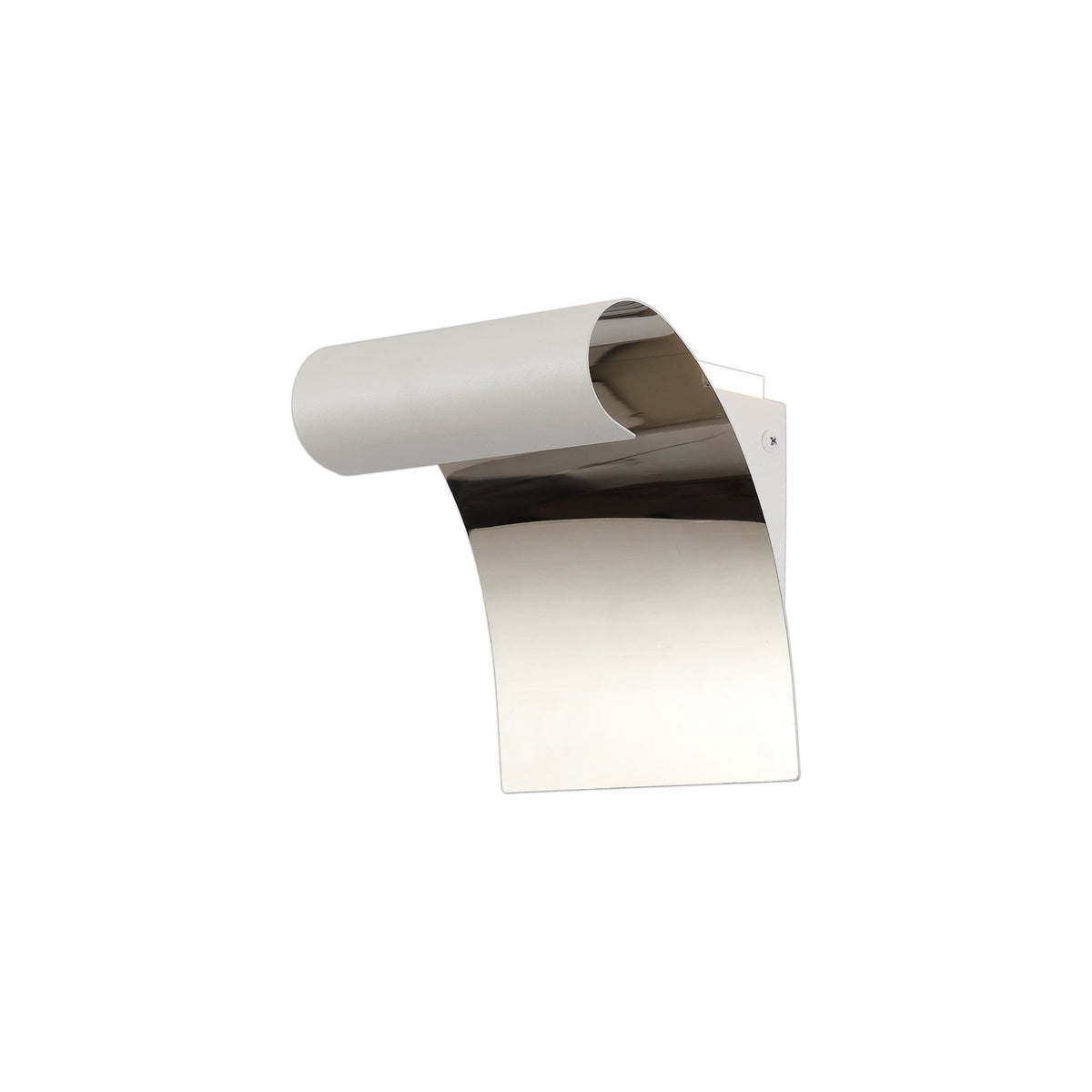 Evershot Sand White and Polished Chrome LED Wall Light 8W 3000K 560lm