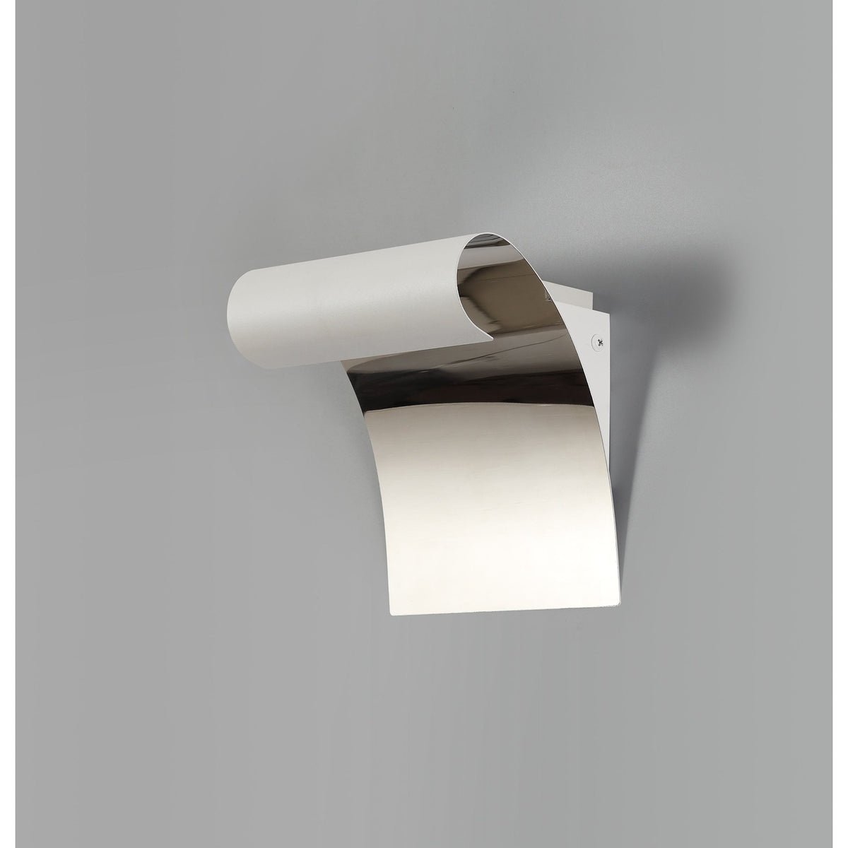 Evershot Sand White and Polished Chrome LED Wall Light 8W 3000K 560lm