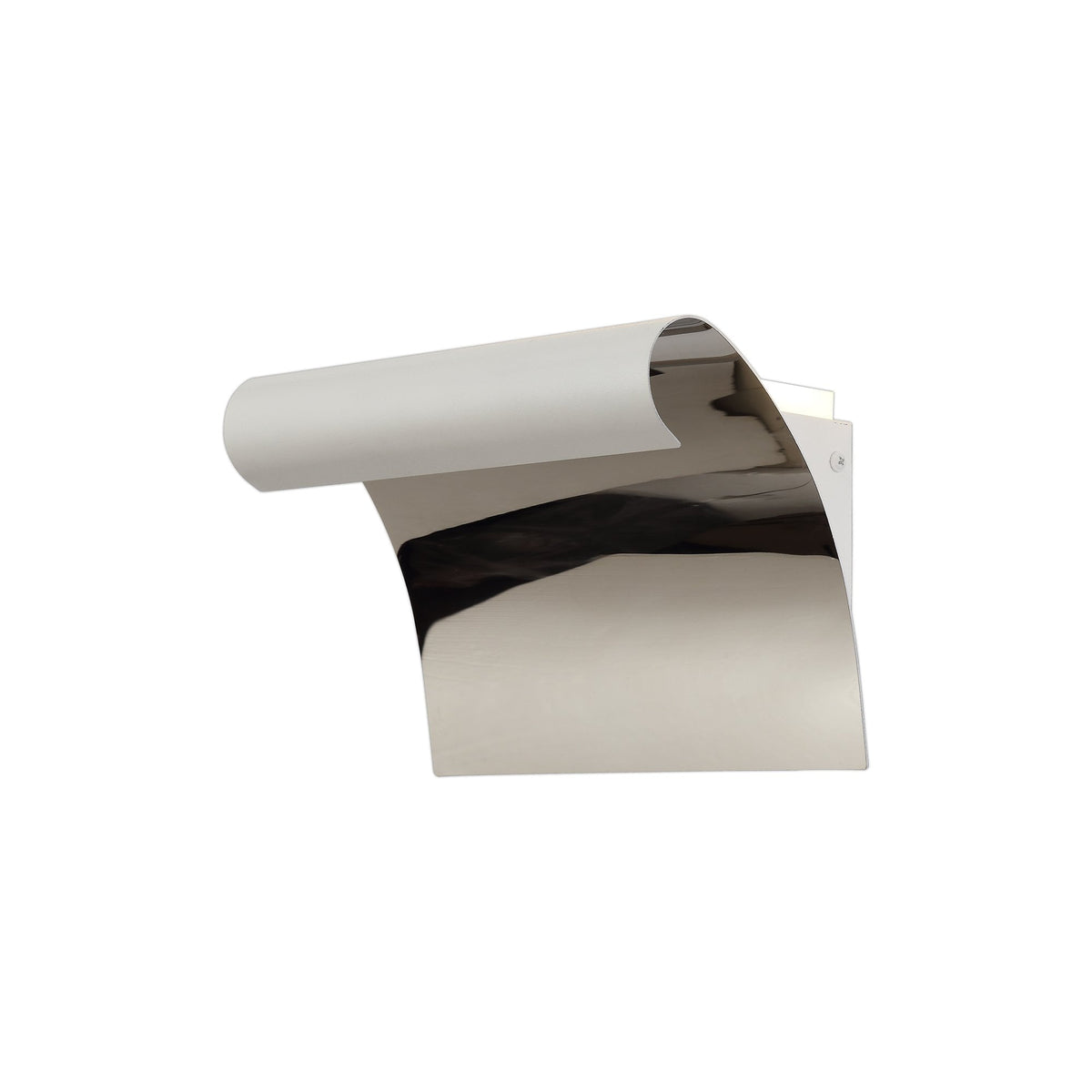 Evershot Sand White and Polished Chrome LED Wall Light 3000K 840lm 12W
