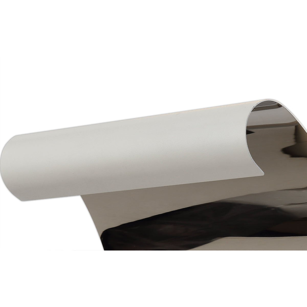 Evershot Sand White and Polished Chrome LED Wall Light 3000K 840lm 12W