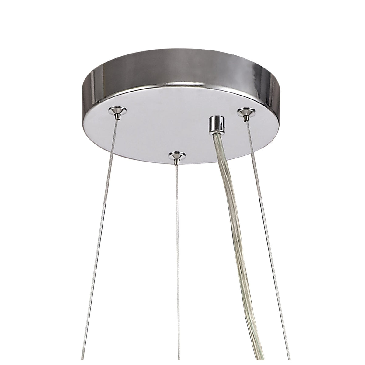 Bridestowe Pendant G9 12 Light in Polished Chrome & Clear Crystal