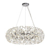 Bridestowe Pendant G9 20 Light in Polished Chrome & Clear Crystal