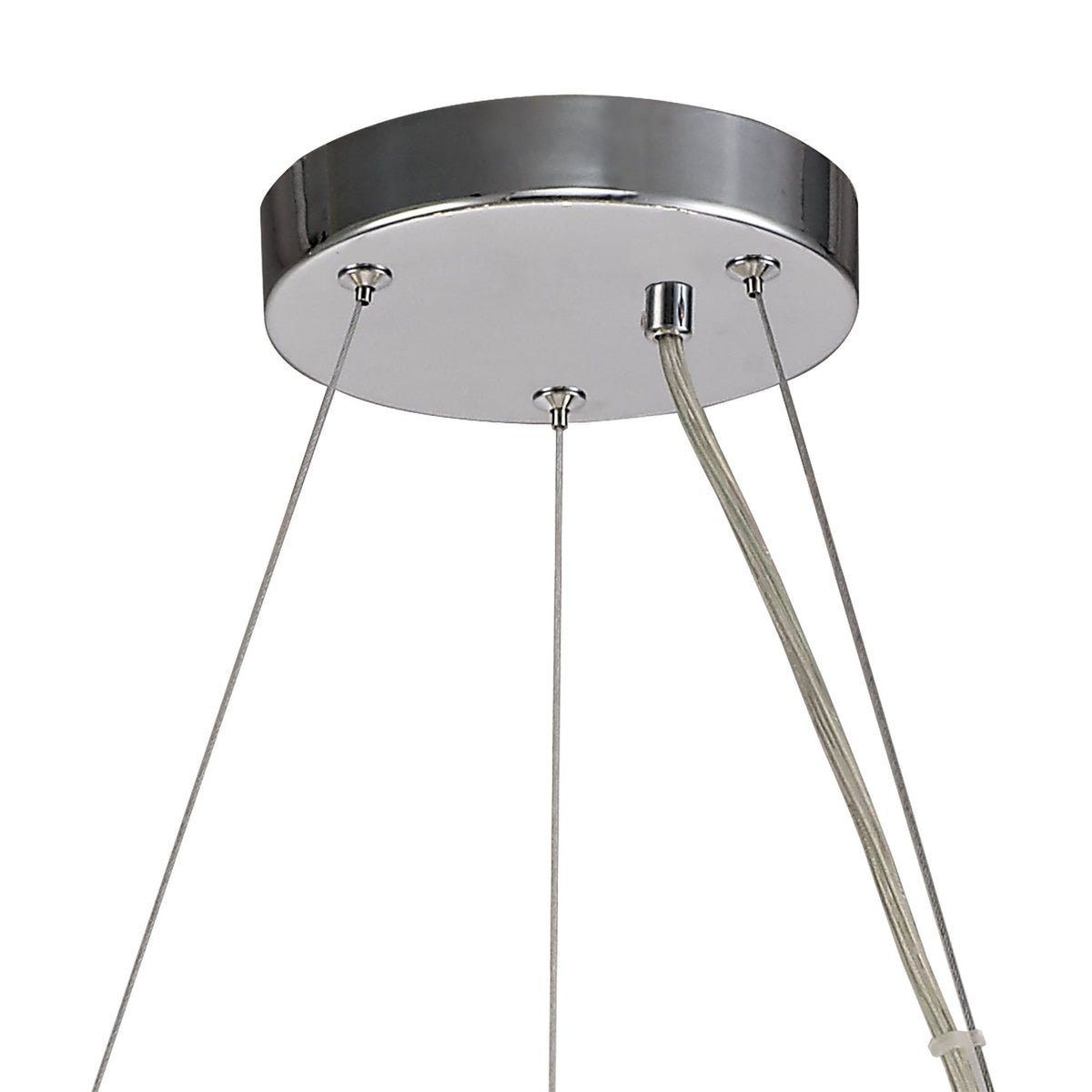 Bridestowe Pendant G9 20 Light in Polished Chrome & Clear Crystal