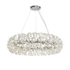 Bridestowe Pendant G9 26 Light in Polished Chrome & Clear Crystal