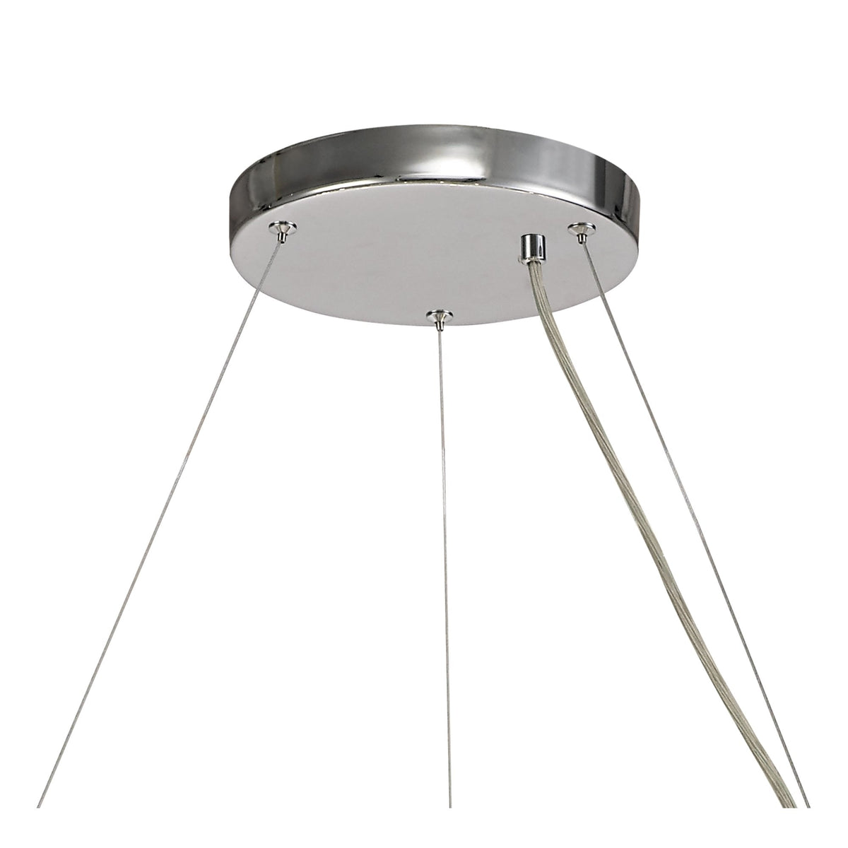 Bridestowe Pendant G9 26 Light in Polished Chrome & Clear Crystal