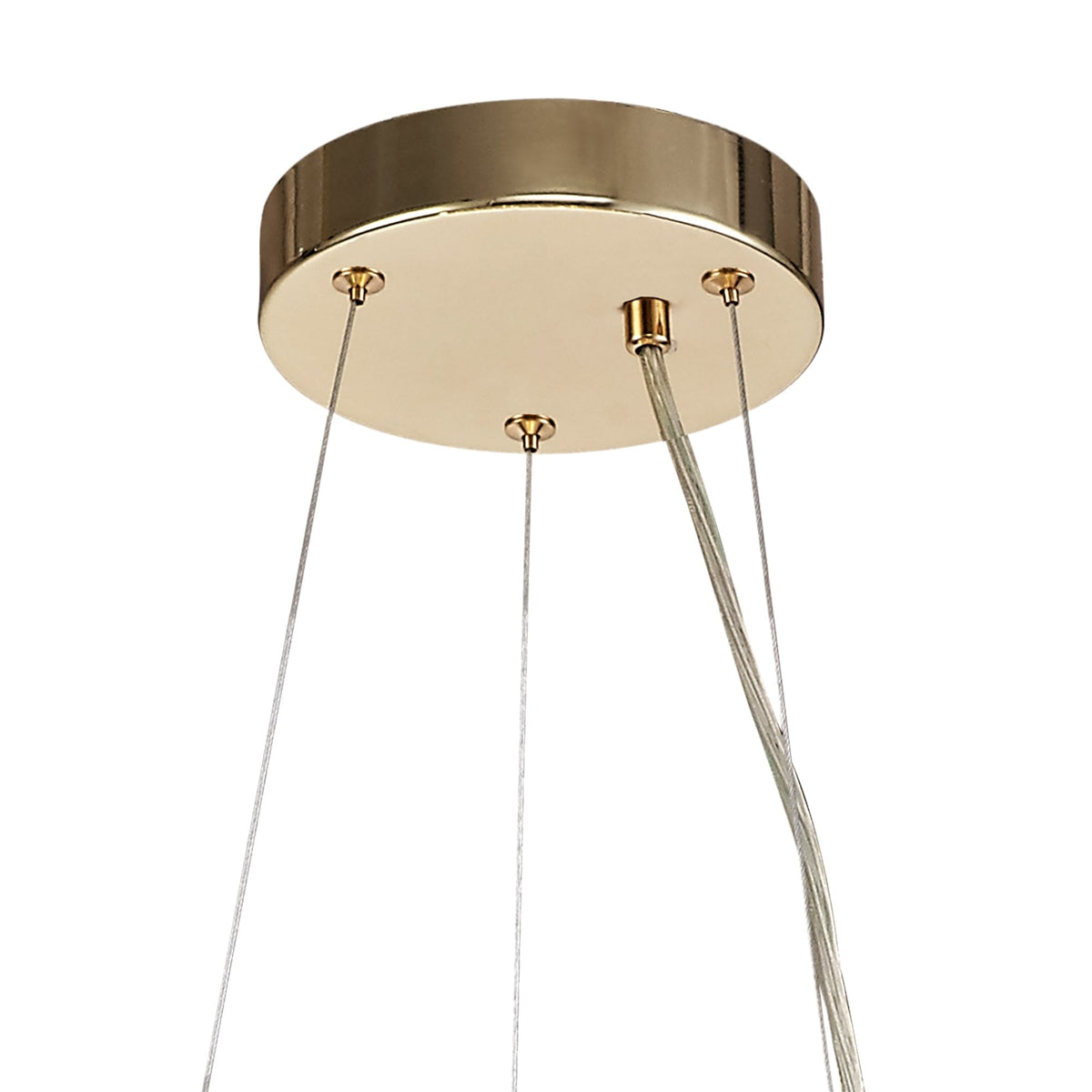 Bridestowe Pendant G9 12 Light in French Gold & Clear Crystal