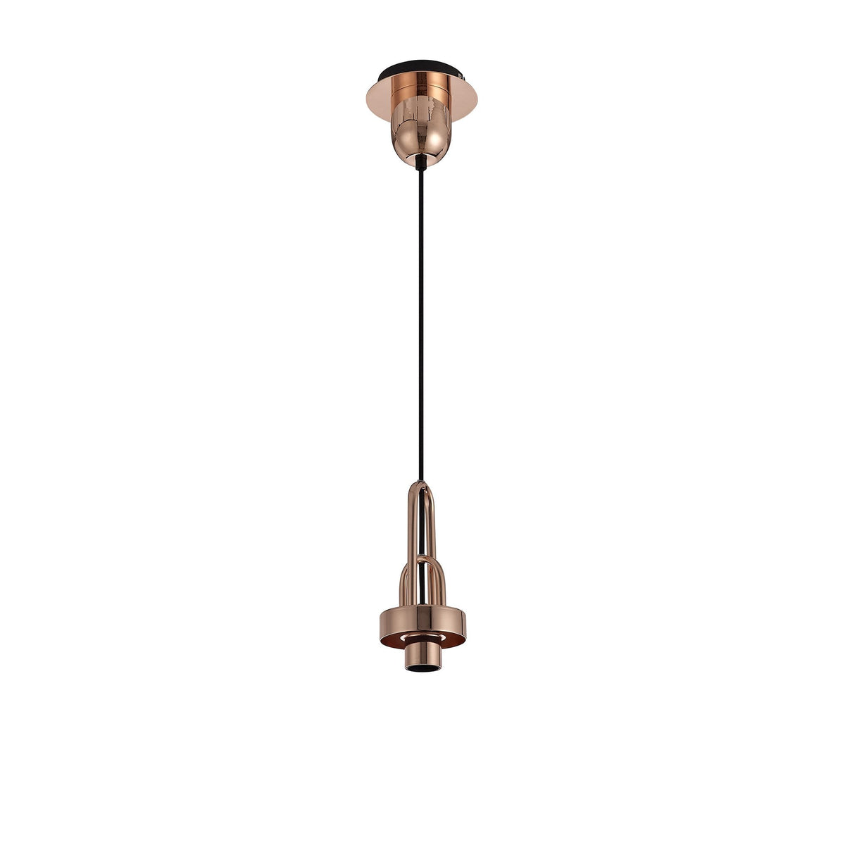 Atherington Pendant with 30cm Globe Glass in Copper
