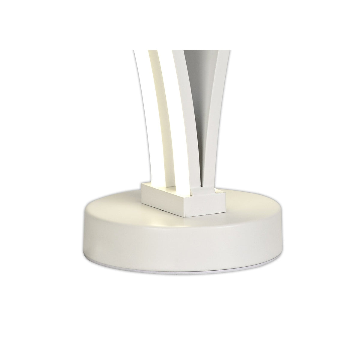 Revelstoke 2 Light Table Lamp in White