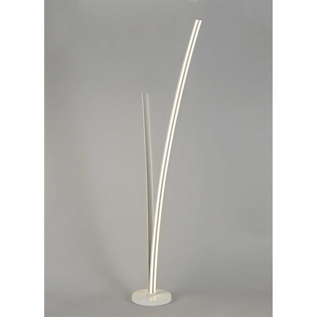 Revelstoke 2 LED Floor Lamp Dimmable in White