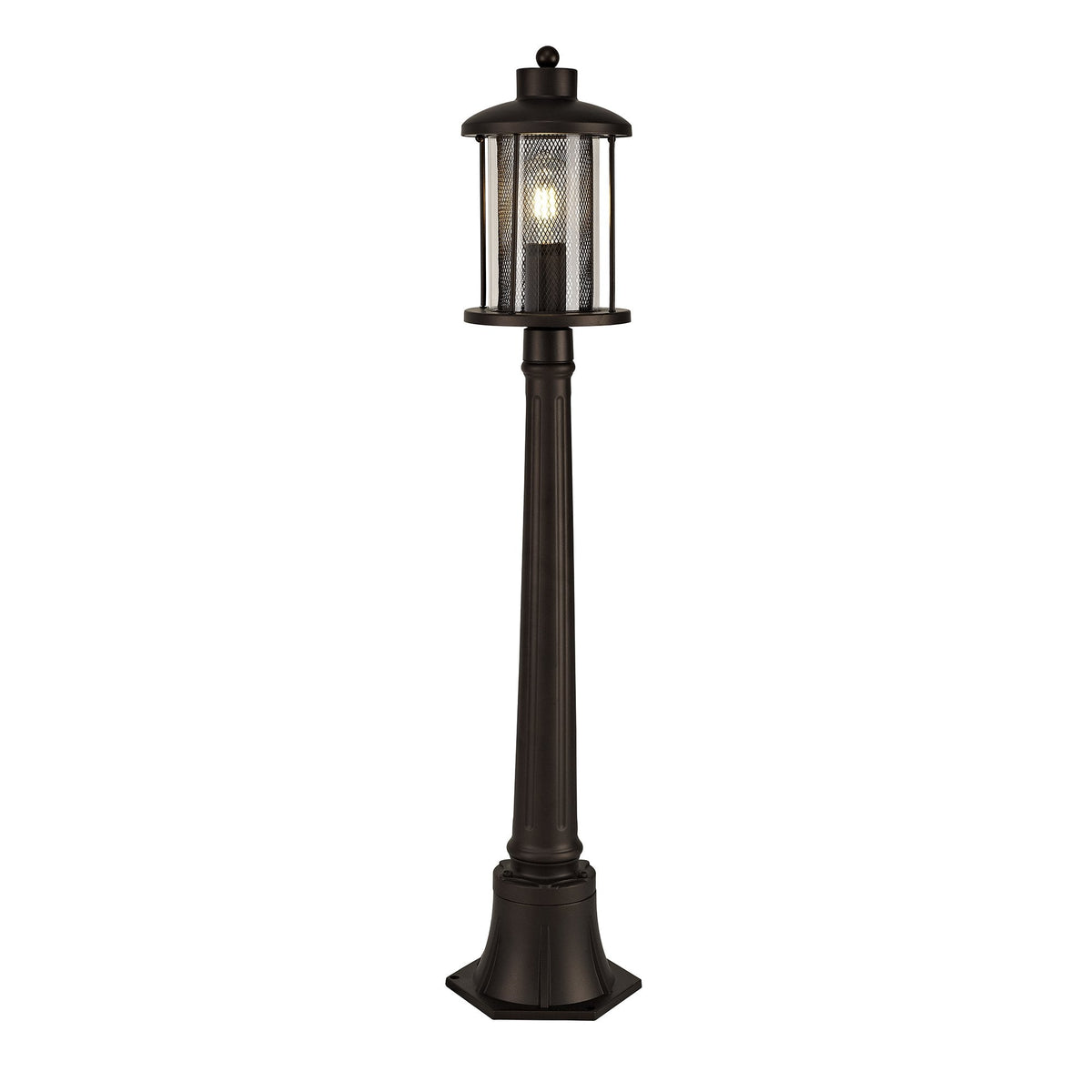 Romansleigh Antique Bronze IP54 Post Lamp