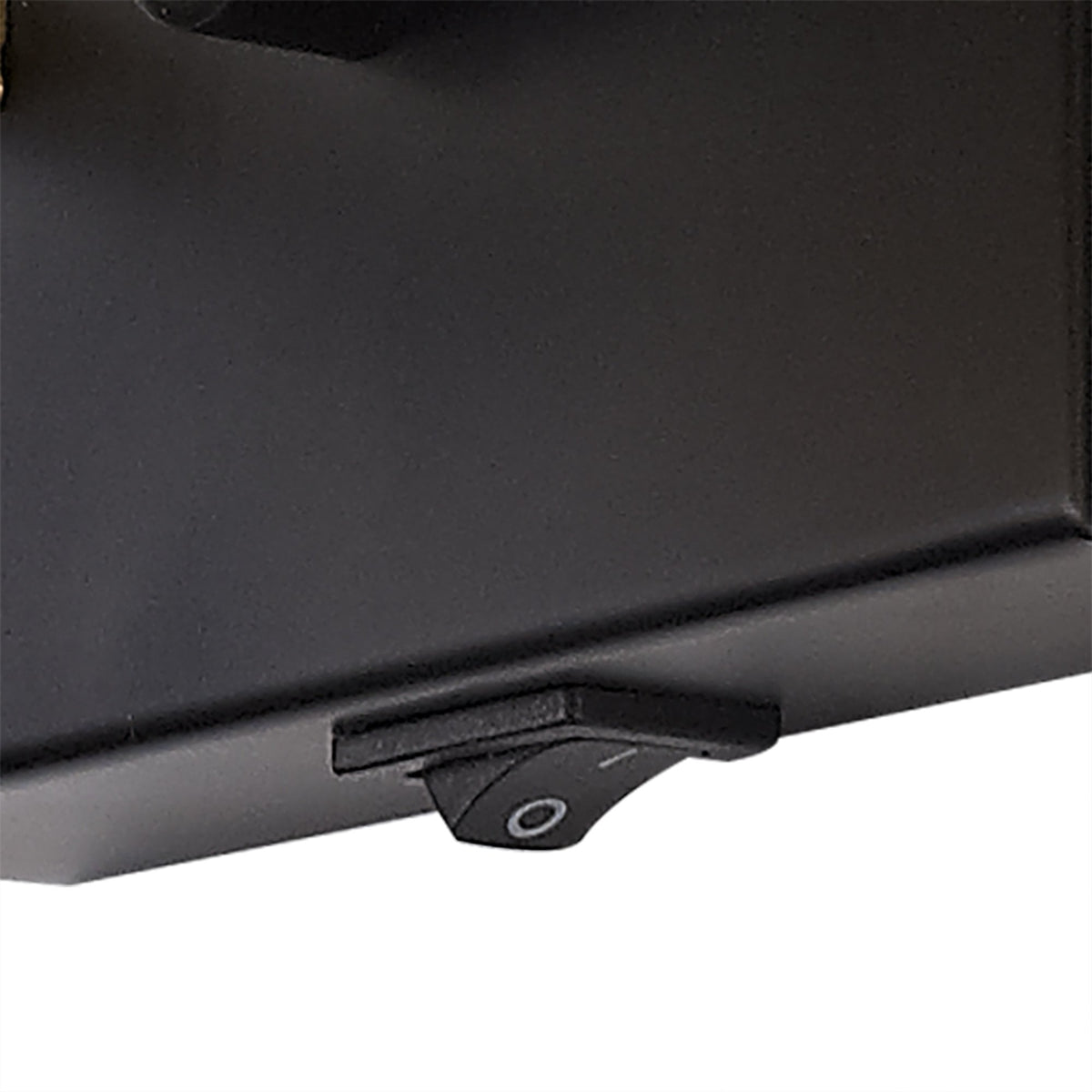 Holcombe Switched Wall Light in Matt Black & Painted Gold