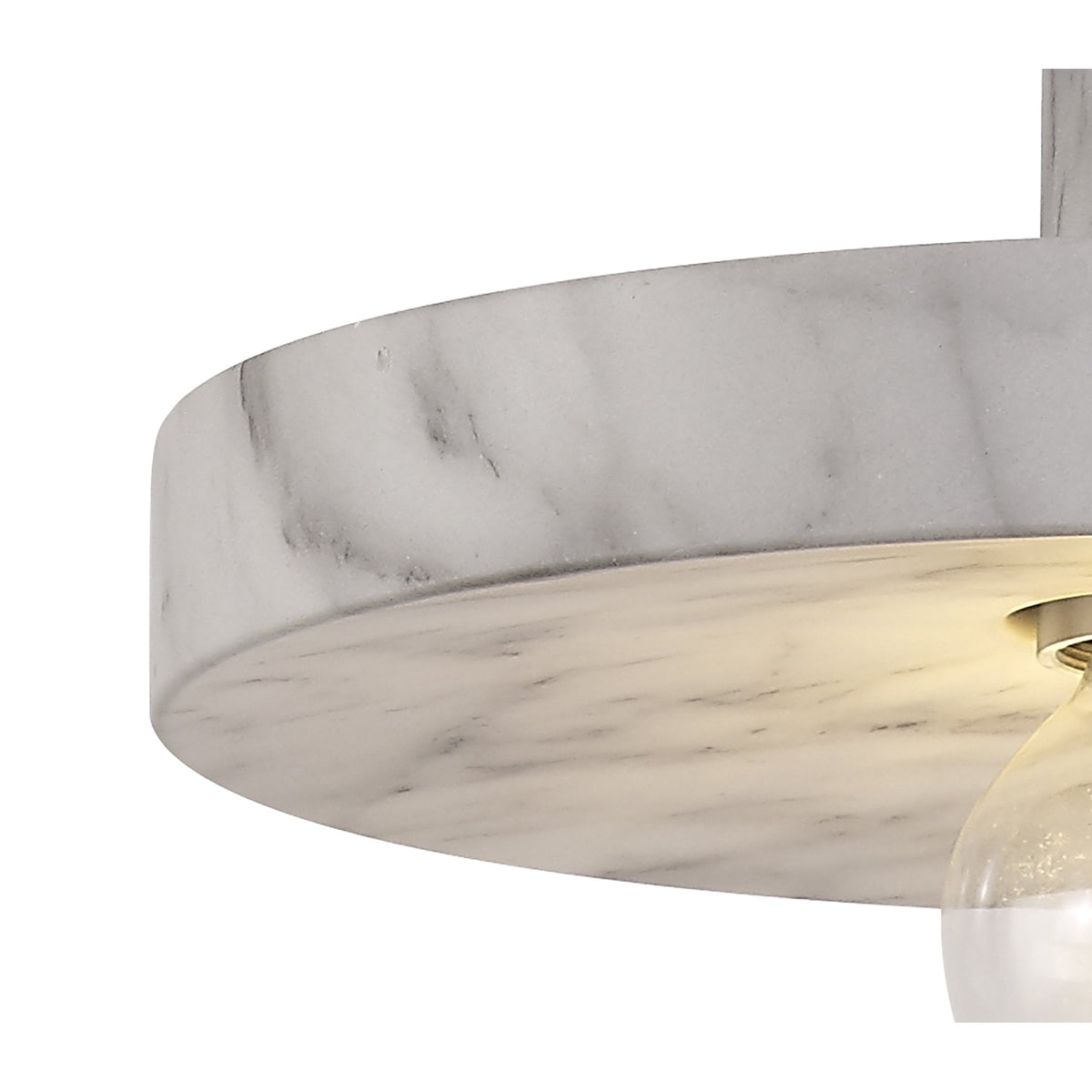 Loxbeare E27 Marble Effect Pendant