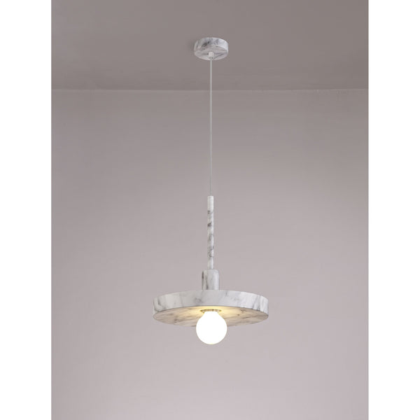 Loxbeare E27 Marble Effect Pendant