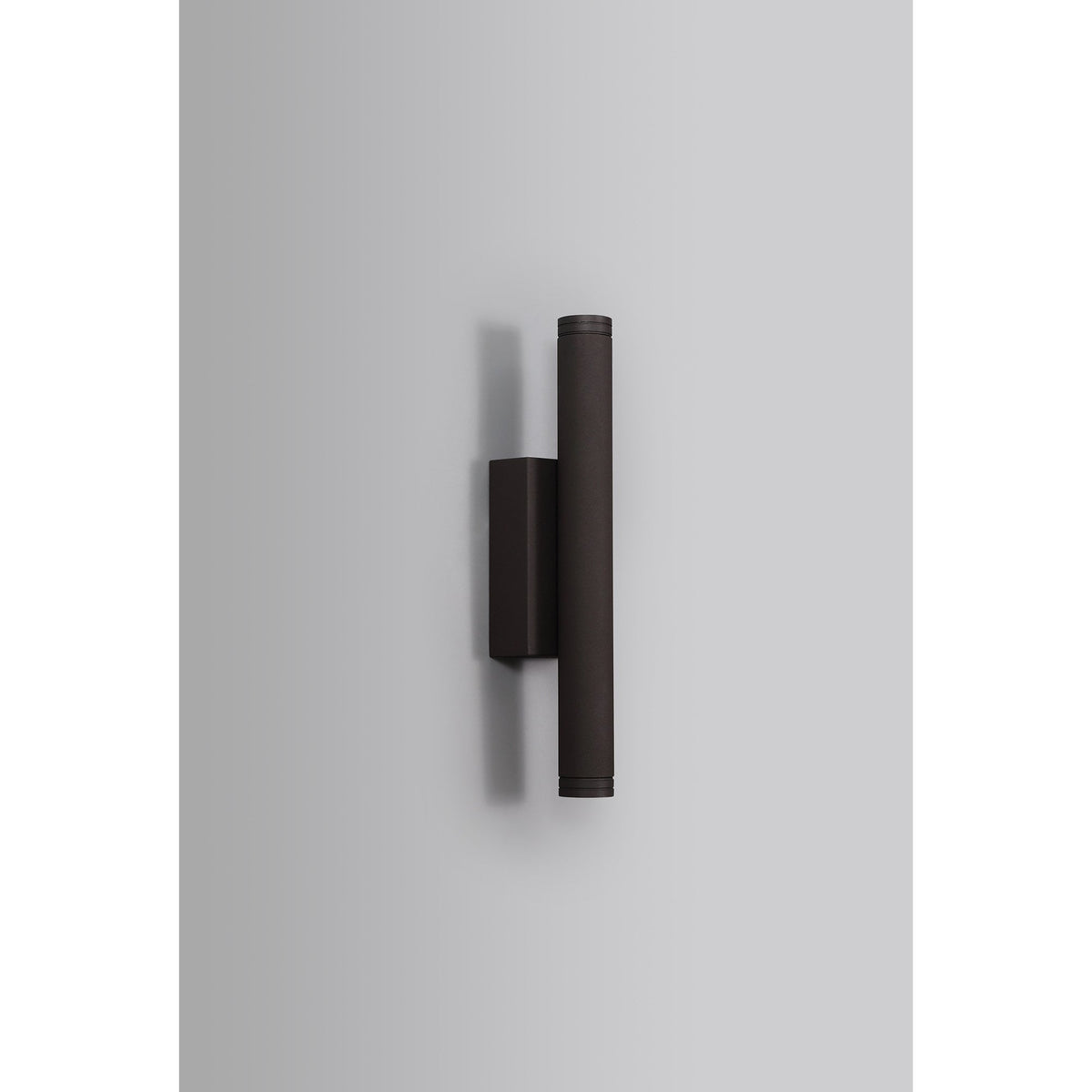 Pilton Dark Grey IP54 LED Wall light 6W 3000K 300lm
